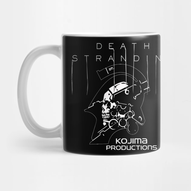 Death Stranding - Logo Text and Kojima by Aknazu